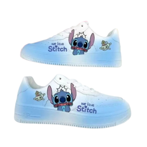 Buty dziecięce Disney Lilo i Stich nadruk 3D niebieskie