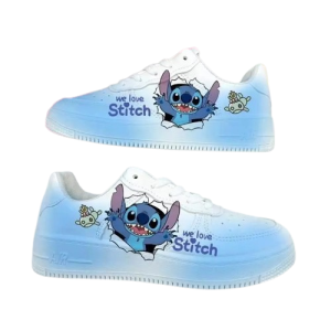 Buty dziecięce Disney Lilo i Stich nadruk 3D niebieskie