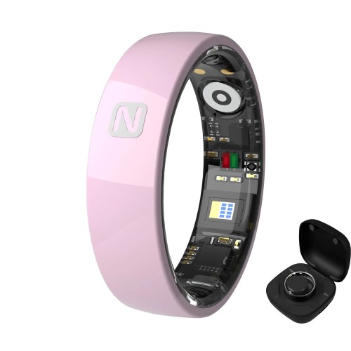 Smart pierścień NFC Inteligenty unisex All Pink.jpeg