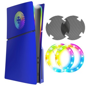 Wymienna obudowa do konsoli Sony PS5 RGB Granatowa