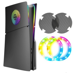 Wymienna obudowa do konsoli Sony PS5 RGB Czarna