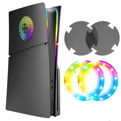 Wymienna obudowa do konsoli Sony PS5 RGB Czarna.jpeg