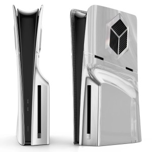 Obudowa konsoli PS5 Sony wymienna Hexo Silver