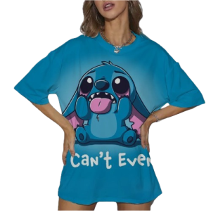 Młodzieżowa koszulka na krótki rękaw Disney Lilo i Stich