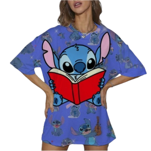 Młodzieżowa koszulka na krótki rękaw Disney Lilo i Stich