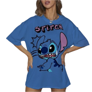 Młodzieżowa koszulka na krótki rękaw Disney Lilo i Stich