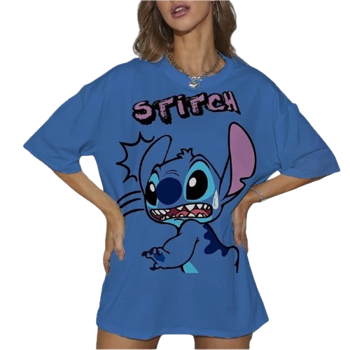 Młodzieżowa koszulka na krótki rękaw Disney Lilo i Stich