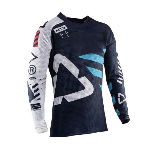 Koszulka motocrossowa przewiewna męska mtb mfx enduro
