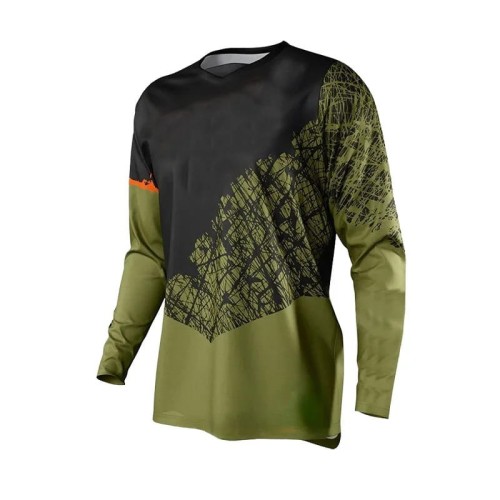 Koszulka motocrossowa przewiewna męska mtb mfx enduro