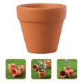 Zestaw 20 Mini Ceramicznych Doniczek Terracotta
