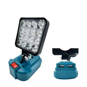 Lampa Latarka LED Bezprzewodowa Pasuje DO MAKITA 14.4V / 18V