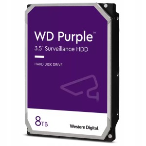 Dysk Twardy 8TB 3.5"  Western Digital WD Purple