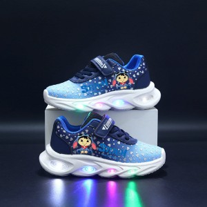 Buty LED Sneakersy Oddychające Dla Dzieci Stitch