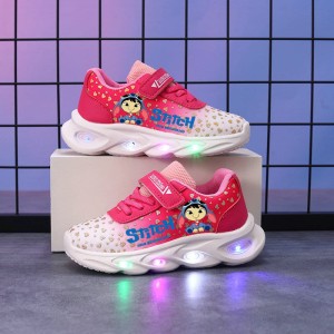 Buty LED Sneakersy Oddychające Dla Dzieci Stitch