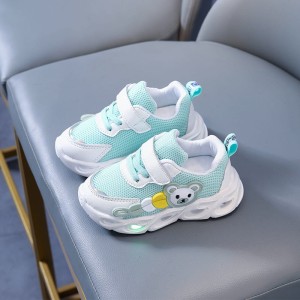 Buty dla Dzieci LED Sneakersy Świecące MIŚ 