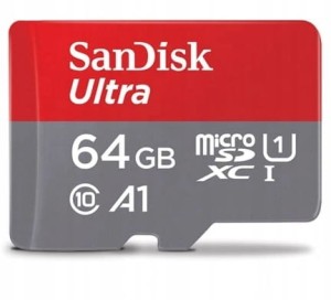 Karta Pamięci SanDisk Ultra Micro SD 64GB A1 C10 U1