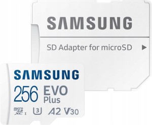 Karta Pamięci microSDXC Samsung EVO Plus 256GB