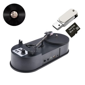 Retro Gramofon Przenośny 33/45 Mp3