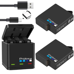 Zestaw Ładowarka i 2 Baterie Akumulatory do GoPro Hero 7, 6, 5