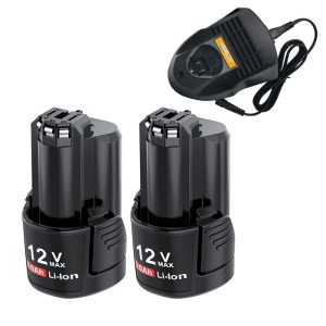 Bosch Zestaw Ładowarka i 2 Akumulatory 12V 3000mAh Li-ion