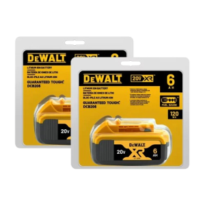 DeWalt  Zestaw 2 x Akumulator 20V XR 6Ah