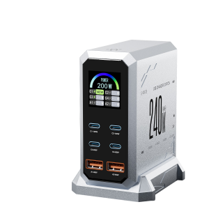 Ładowarka 6 Portów GaN 240W PD3.1 140W
