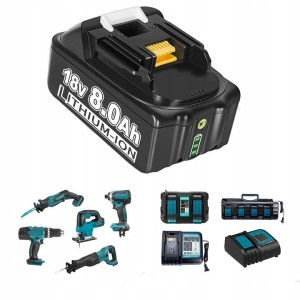 Akumulator Bateria MAKITA 18V 8ah Li-Ion BL1860B BL1850