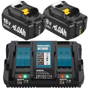 Zestaw Ładowarka 2x Akumulator Bateria MAKITA 18V 8ah