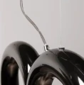 Lampa Wisząca Styl Arch Design LED Macaron 125cm Czerń