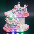 Buty LED Sneakersy Oddychające Kraina Lodu ELSA Dla Dzieci