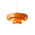 Lampa Wisząca Retro Żyrandol LED Pomarańczowa