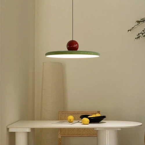 Lampa Wisząca Żyrandol Nordico Macaron LED Ciepła Biel 30cm