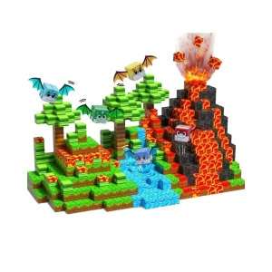 100szt  Zabawka Minecraft Klocki Magnetyczne Konstrukcyjne