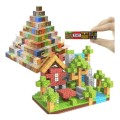 600szt Zabawka Minecraft Klocki Magnetyczne Konstrukcyjne
