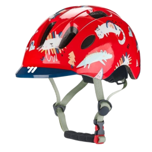 Kask rowerowy dziecięcy regulowany na hulajnogę deskorolkę