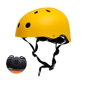 Kask ochronny orzeszek regulowany na rolki hulajnogę deskorolkę rower S M L