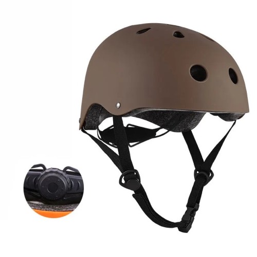Kask ochronny orzeszek regulowany na rolki hulajnogę deskorolkę rower S M L