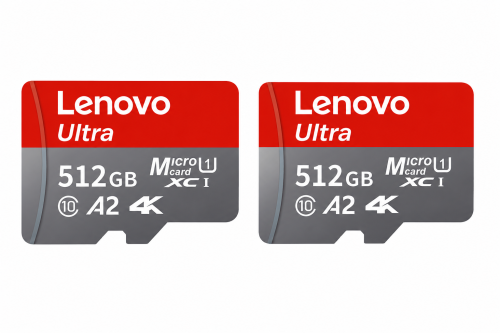 2x Karta pamięci Lenovo Ultra 512GB Karta microSDXC A2 UHS-I 4K