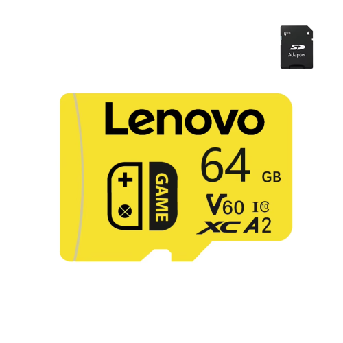 Karta Pamięci Lenovo microSDXC 64 GB V60 A2 UHS-I U3 Adapter SD