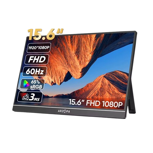 Monitor przenośny ARZOPA A1 15,6" FHD IPS USB-C Mini HDMI