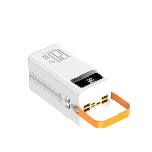 Powerbank 60000 mAh 120W Szybkie Ładowanie USB-C LED do Telefonu Laptopa