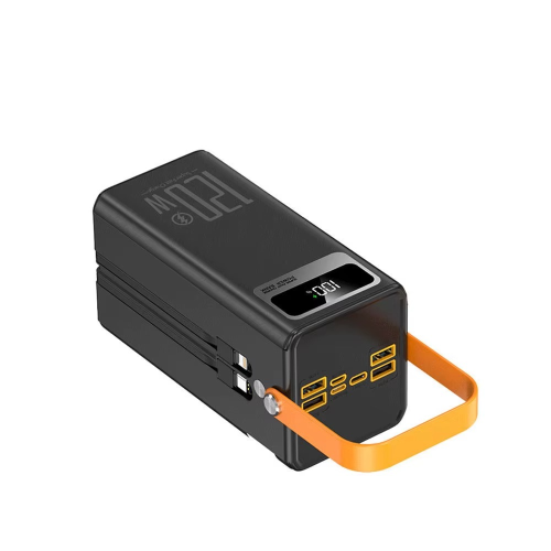 Powerbank 60000 mAh 120W Szybkie Ładowanie USB-C LED do Telefonu Laptopa