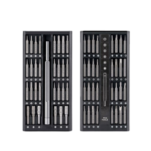 Zestaw mini śrubokrętów technicznych z magnesem 65 elementów