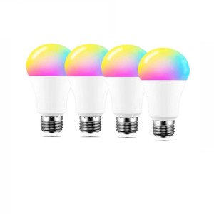 Żarówki LED E27 energooszczędne Bluetooth RGB 220V 2 sztuki 15W