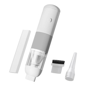 Odkurzacz akumulatorowy ręczny samochodowy 120W szary