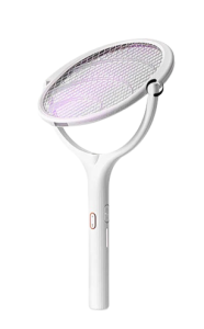 Packa elektryczna przeciwko owadom komarom stojąca na lato biała