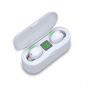  SŁUCHAWKI Bezprzewodowe BLUETOOTH 5.1 PowerBank TWS F9 