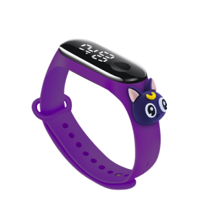Opaska smart band dziecięca kot Filemon postacie z bajek 