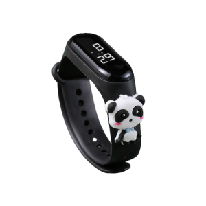 Opaska smart band dziecięca Panda postacie z bajek 