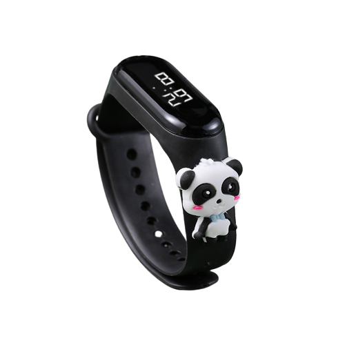 Opaska smart band dziecięca Panda postacie z bajek .png